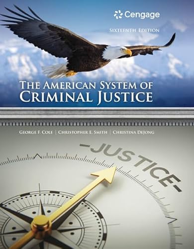 9781337558907: The American System of Criminal Justice