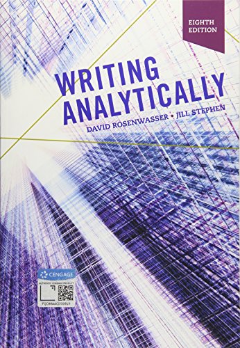 Imagen de archivo de Writing Analytically (w/ MLA9E APA7E Updates) 8th edition a la venta por BombBooks