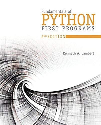 Beispielbild fr Fundamentals of Python: First Programs zum Verkauf von BooksRun