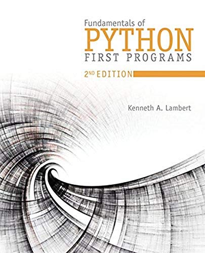 Stock image for Fundamentals of Python for sale by Blackwell's