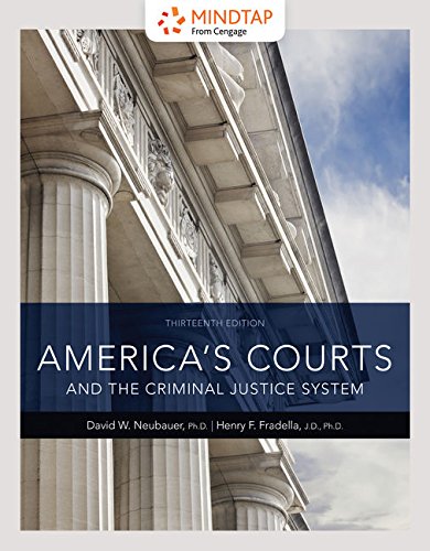 Stock image for MindTap Criminal Justice, 1 term (6 months) Printed Access Card for Neubauer/Fradella's America's Courts and the Criminal Justice System for sale by Textbooks_Source