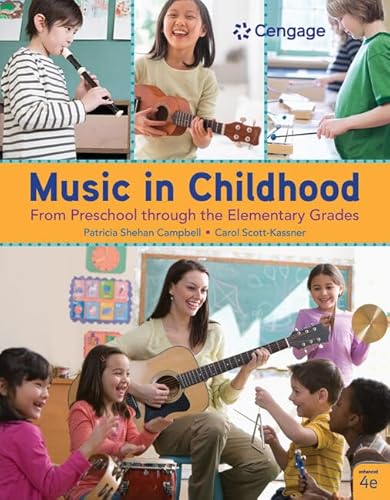 Stock image for MindTap Music, 1 term (6 months) Printed Access Card for Campbell/Scott-Kassner's Music in Childhood Enhanced: From Preschool through the Elementary Grades, 4th for sale by Palexbooks