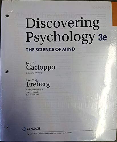 Beispielbild fr Discovering Psychology 3e : The Science of Mind zum Verkauf von Better World Books