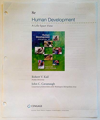 Imagen de archivo de Human Development : A Life-Span View a la venta por Better World Books: West