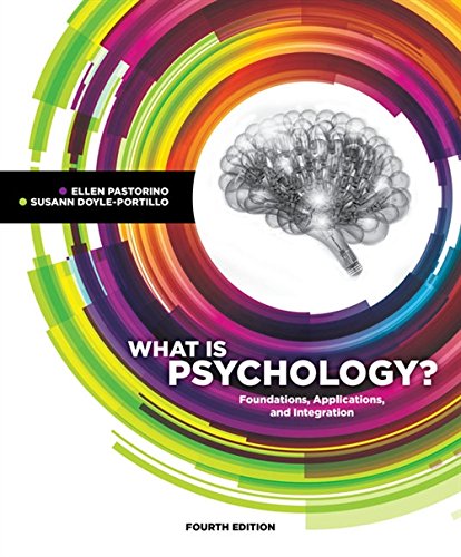 Stock image for What is Psychology?: Foundations, Applications, and Integration for sale by HPB-Red