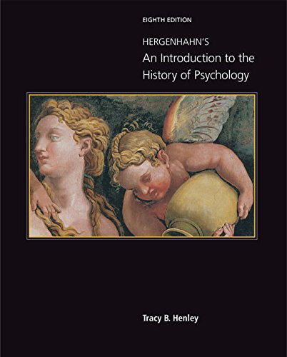 Imagen de archivo de Hergenhahn's an Introduction to the History of Psychology a la venta por Blackwell's