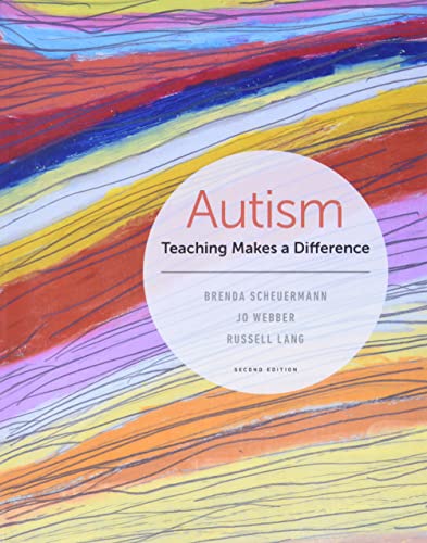 Imagen de archivo de Autism: Teaching Makes a Difference a la venta por Zoom Books Company