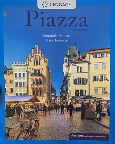 9781337565875: Piazza, Student Edition: Introductory Italian, Loose-leaf Version : Introductory Italian, Loose-Leaf Version