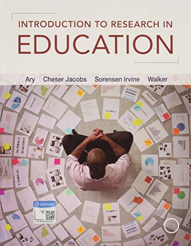 Beispielbild fr Introduction to Research in Education zum Verkauf von BooksRun