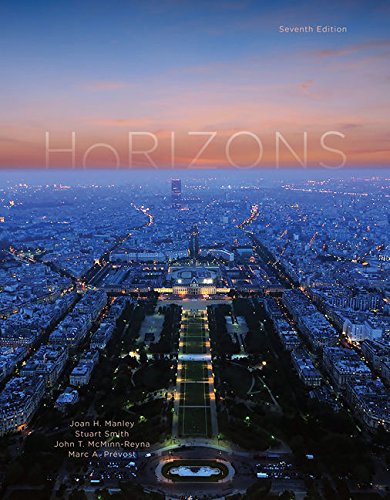 Beispielbild fr Horizons Introductory French 7th Edition Annotated Instructor's Edition zum Verkauf von Books From California