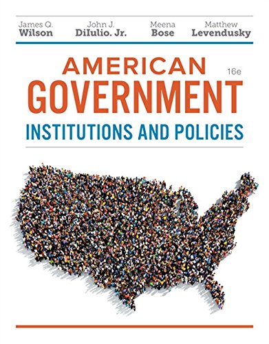 Stock image for American Government: Institutions and Policies for sale by Irish Booksellers