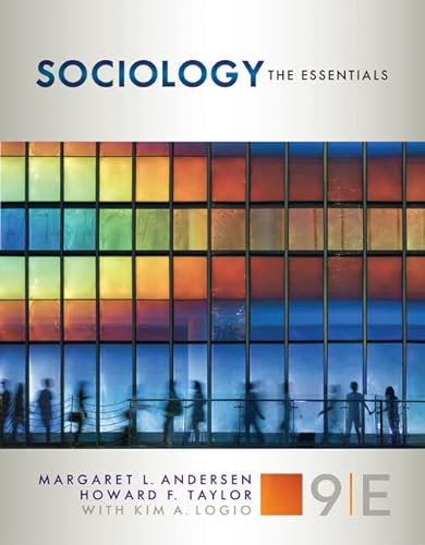 Imagen de archivo de MindTap Sociology, 1 term (6 months) Printed Access Card, Enhanced for Andersen/Taylor's Sociology: The Essentials a la venta por BooksRun
