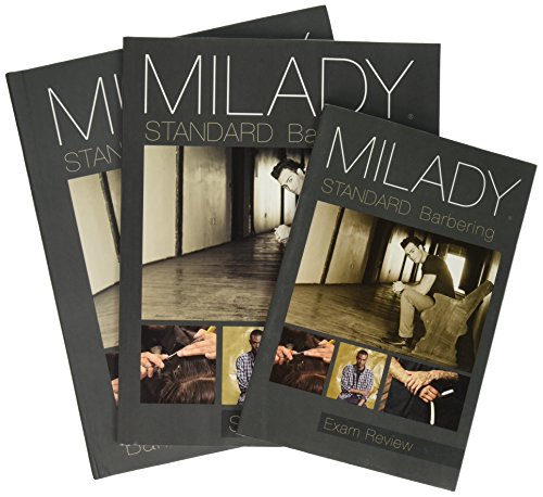 

Milady Standard Barbering + Student Workbook + Exam Review