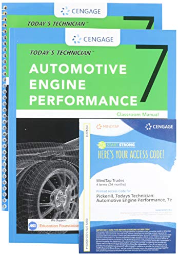 Stock image for Bundle: Today's Technician: Automotive Engine Performance, Classroom and Shop Manuals, 7th + MindTap Automotive, 4 terms (24 months) Printed Access Card for sale by Textbooks_Source