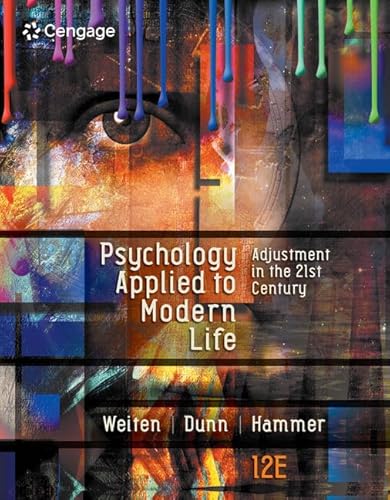 Stock image for Bundle: Psychology Applied to Modern Life: Adjustment in the 21st Century, 12th + MindTap Psychology, 1 term (6 months) Printed Access Card for sale by Textbooks_Source