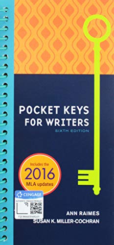 Imagen de archivo de Bundle: Pocket Keys for Writers, 6th + MindTap English, 1 term (6 months) Printed Access Card a la venta por GoldenWavesOfBooks