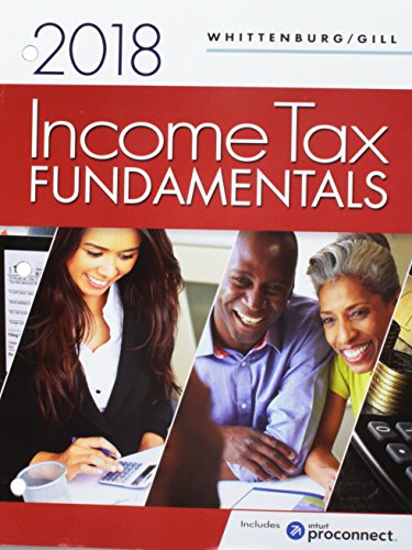 Stock image for Bundle: Income Tax Fundamentals 2018, Loose-Leaf Version, 36th + Intuit ProConnect Tax Prep Software + CNOWv2, 1 Term Printed Access Card for sale by Better World Books: West