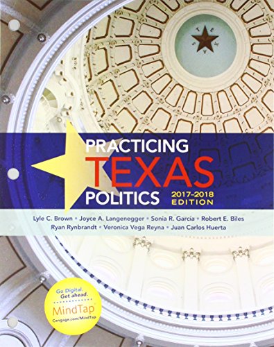 Imagen de archivo de Bundle: Practicing Texas Politics, 2017-2018 Edition, Loose-Leaf Version, 17th + MindTap Political Science, 1 term (6 months) Printed Access Card a la venta por Better World Books