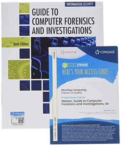 Imagen de archivo de Bundle: Guide to Computer Forensics and Investigations, 6th + MindTap, 2 terms Printed Access Card a la venta por Palexbooks