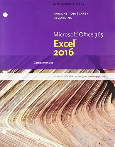 Beispielbild fr Bundle: New Perspectives Microsoft Office 365 & Excel 2016: Comprehensive, Loose-leaf Version + SAM 365 & 2016 Assessment, Training and Projects v1.0 Printed Access Card zum Verkauf von Textbooks_Source