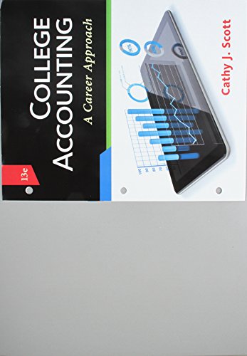 9781337607773: College Accounting: A Career Approach