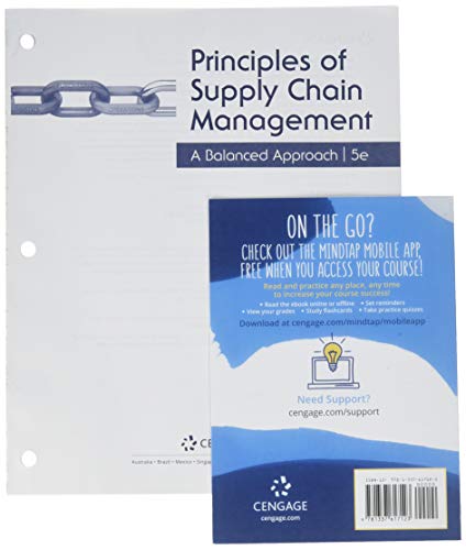 Stock image for Bundle: Principles of Supply Chain Management, Loose-leaf Version, 5th + MindTap Decision Sciences, 1 term (6 months) Printed Access Card for sale by Books Unplugged