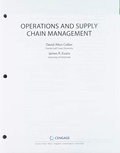 Stock image for Bundle: Operations and Supply Chain Management, Loose-Leaf Version + MindTap Operations and Supply Chain Management, 1 term (6 months) Printed Access Card for sale by Textbooks_Source