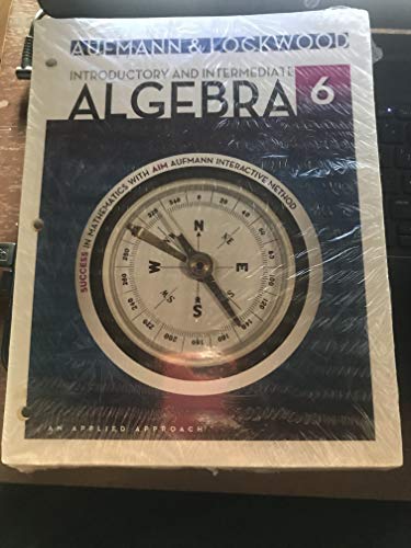 Beispielbild fr Introductory and Intermediate Algebra: An Applied Approach, Loose-leaf Version zum Verkauf von BooksRun