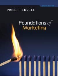 Stock image for Foundations of Marketing for sale by SecondSale