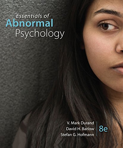 Beispielbild fr Essentials of Abnormal Psychology zum Verkauf von BooksRun
