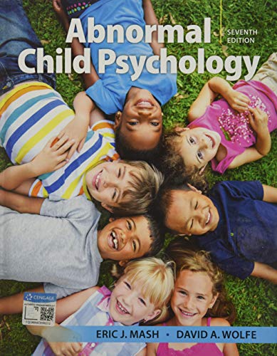 Imagen de archivo de Abnormal Child Psychology a la venta por BooksRun