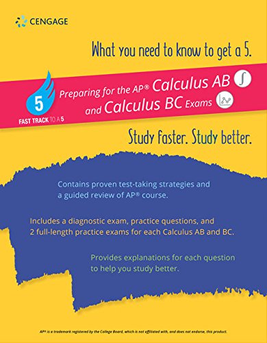 Beispielbild fr Fast Track to a 5 Test Prep for AP Calculus AB & BC zum Verkauf von BooksRun