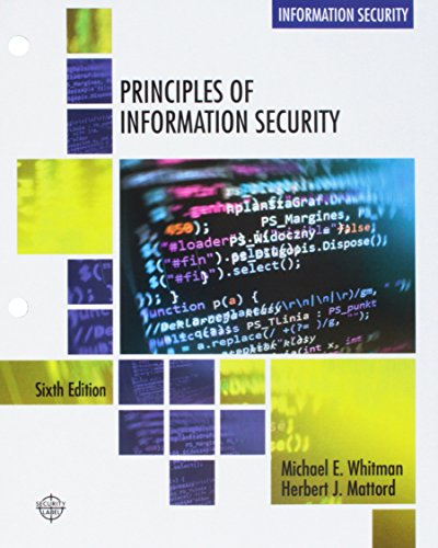 9781337685757: Principles of Information Security, Loose-Leaf Version