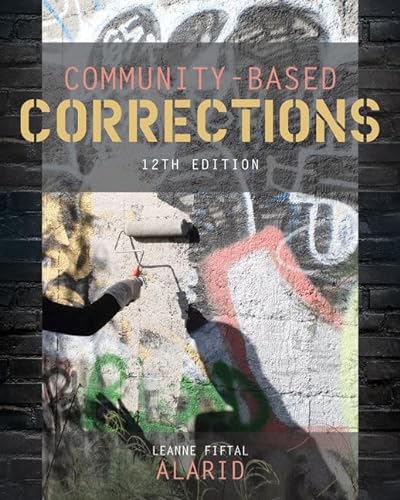Stock image for Community-Based Corrections for sale by BooksRun