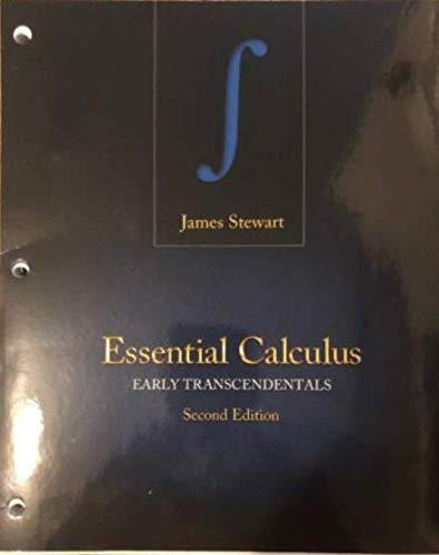 Imagen de archivo de Essential Calculus: Early Transcendentals, Loose-leaf Version a la venta por Front Cover Books