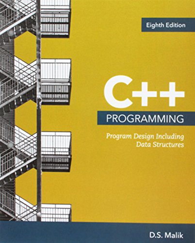 Imagen de archivo de C++ Programming: Program Design Including Data Structures, Loose-leaf Version a la venta por Textbooks_Source