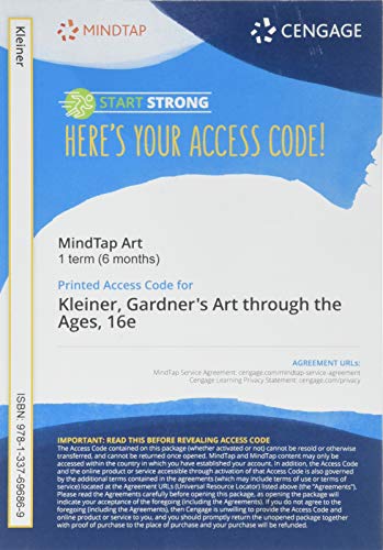 Stock image for MindTap for Kleiner's Gardner's Art Through the Ages: A Global History, 1 term Printed Access Card for sale by BooksRun