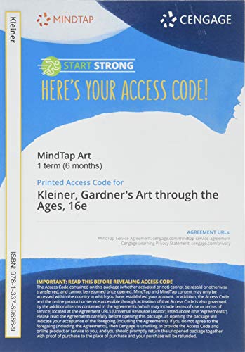 9781337696869: MindTap for Kleiner's Gardner's Art Through the Ages: A Global History, 1 term Printed Access Card