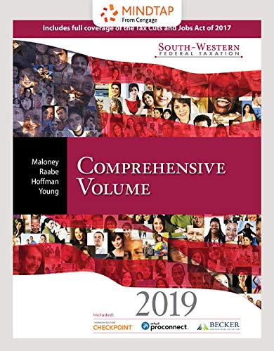 Stock image for CengageNOWv2, 2 term Printed Access Card for Maloney/Raabe/Hoffman/Young's South-Western Federal Taxation 2019: Comprehensive, 42nd for sale by Juggernautz