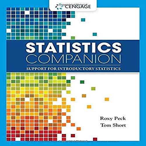 9781337705592: Statistics Companion: Support for Introductory Statistics (WebAssign Corequisite Solutions)