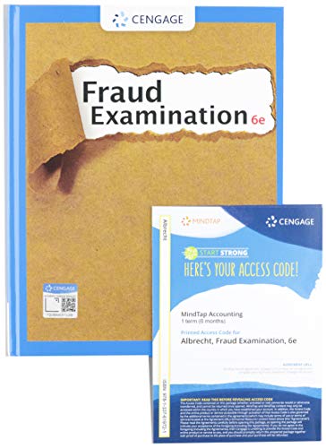 Imagen de archivo de Bundle: Fraud Examination, 6th + MindTap Accounting, 1 term (6 months) Printed Access Card a la venta por Textbooks_Source