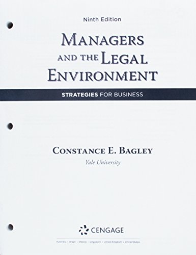Stock image for Bundle: Managers and the Legal Environment: Strategies for Business, Loose-leaf Version, 9th + MindTap Business Law, 1 term (6 months) Printed Access Card for sale by Textbooks_Source