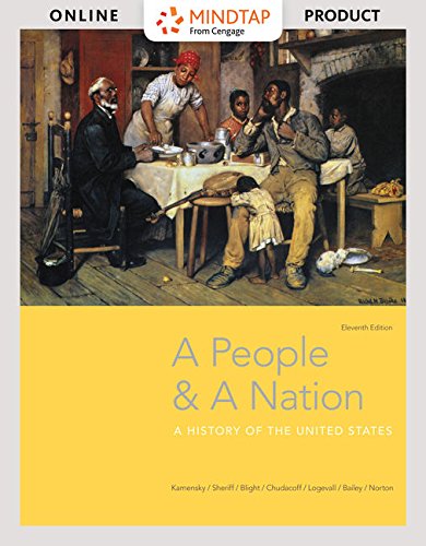 Imagen de archivo de Bundle: A People and a Nation, Volume I: to 1877, Loose-leaf Version, 11th + MindTap History, 1 term (6 months) Printed Access Card a la venta por A Team Books