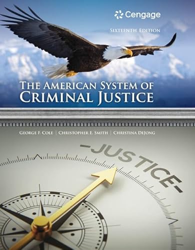 Beispielbild fr Bundle: The American System of Criminal Justice, 16th + MindTap Criminal Justice, 1 term (6 months) Printed Access Card zum Verkauf von Palexbooks