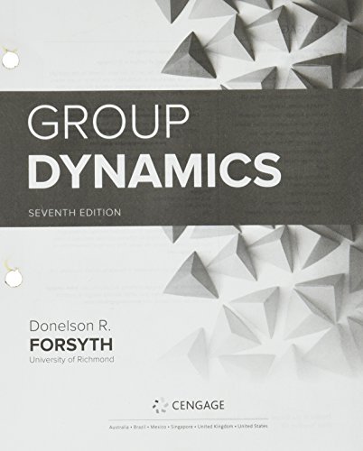 Beispielbild fr Bundle: Group Dynamics, Loose-Leaf Version, 7th + MindTap Psychology, 1 term (6 months) Printed Access Card zum Verkauf von BooksRun