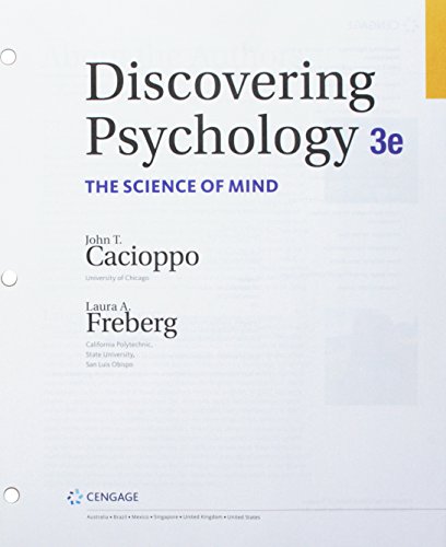 Imagen de archivo de Bundle: Discovering Psychology: The Science of Mind, Loose-Leaf Version, 3rd + MindTap Psychology, 1 term (6 months) Printed Access Card a la venta por GoldBooks