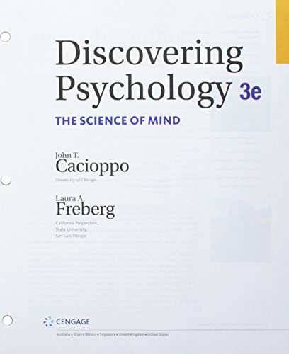 Stock image for Bundle: Discovering Psychology: The Science of Mind, Loose-Leaf Version, 3rd + MindTap Psychology, 1 term (6 months) Printed Access Card for sale by GoldBooks