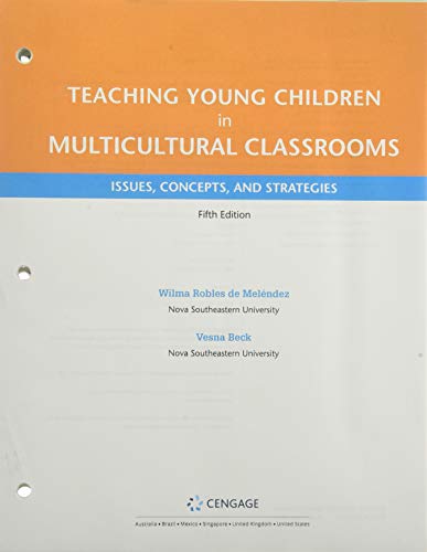 Stock image for Bundle: Teaching Young Children in Multicultural Classrooms, Loose-leaf Version, 5th + MindTap Education, 1 term (6 months) Printed Access Card for sale by Textbooks_Source