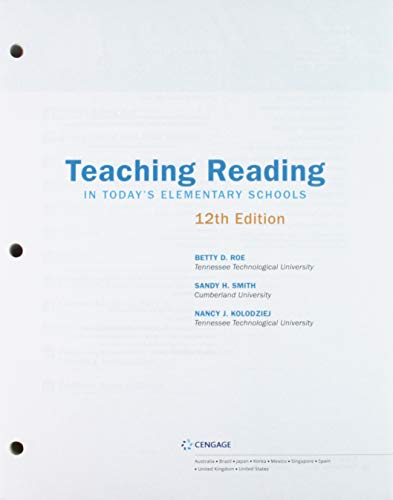 Imagen de archivo de Bundle: Teaching Reading in Today's Elementary Schools, Loose-leaf Version, 12th + MindTap Education, 1 term (6 months) Printed Access Card a la venta por Textbooks_Source