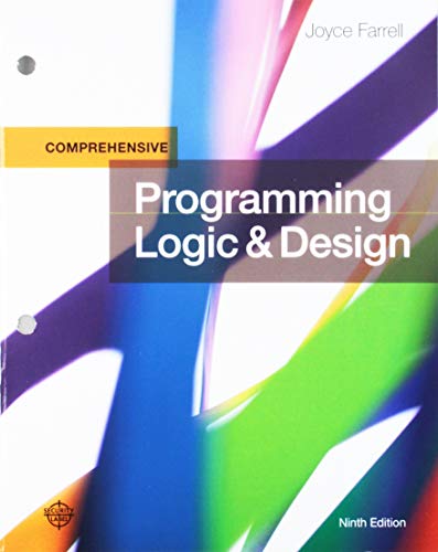 Image d'archives pour Bundle: Programming Logic and Design, Comprehensive, Loose-leaf Version, 9th + MindTap Programming, 1 term (6 months) Printed Access Card for Farrell's Programming Logic and Design, 9th mis en vente par Textbooks_Source